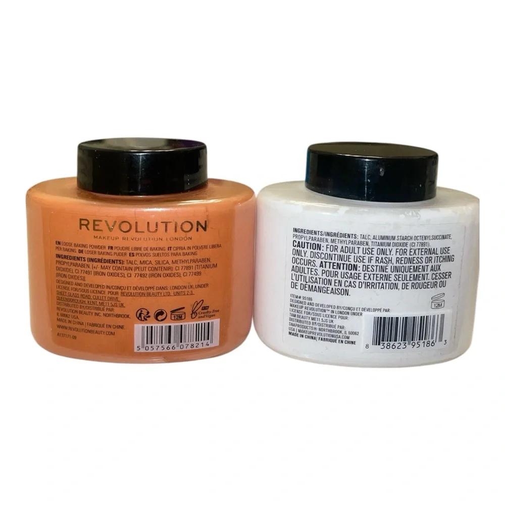 Revolution Orange and Ghost Baking Powder Duo